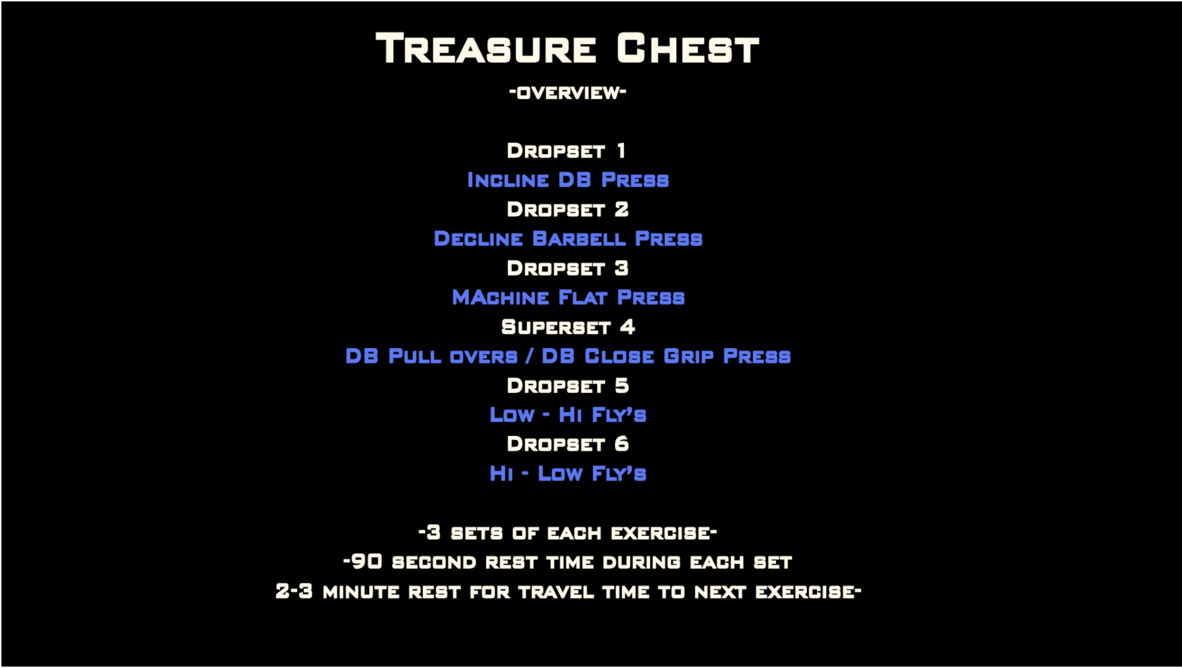 Treasure Chest - Champion Method